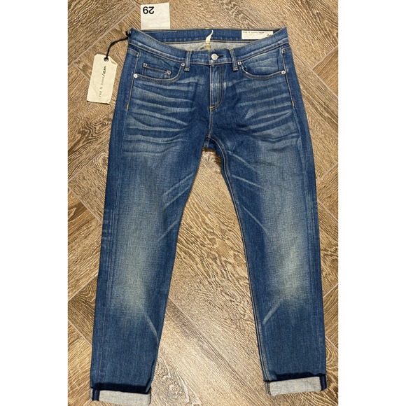 NWT rag & bone The Dre Boyfriend Skinny Jeans‎ Women's 29 — Made in USA - Picture 3 of 9